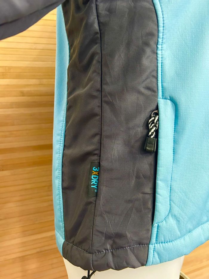Veste coupe vent TNF bleu femme taille S - photo numéro 8