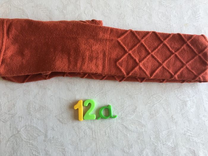 Collant 12 ans couleur rouille + 1 gratuit