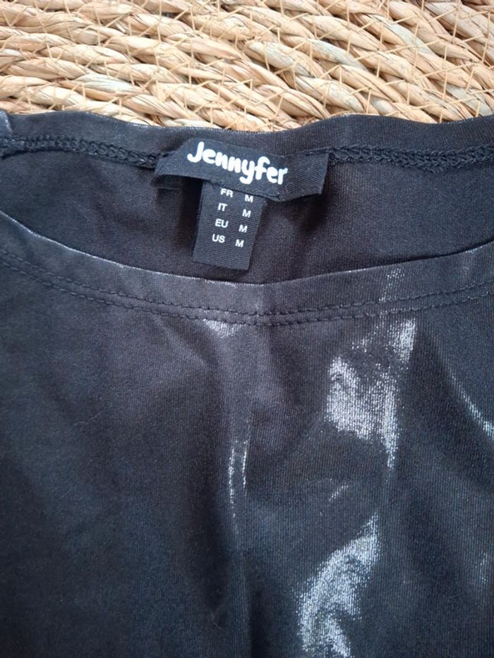 T shirt aspect enduit Jennyfer taille M - photo numéro 2