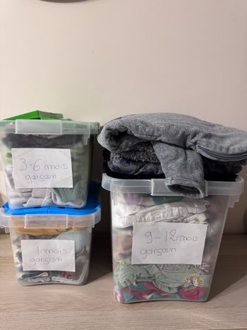 Mega lot 0-12 mois garçon bébé juin 2025 