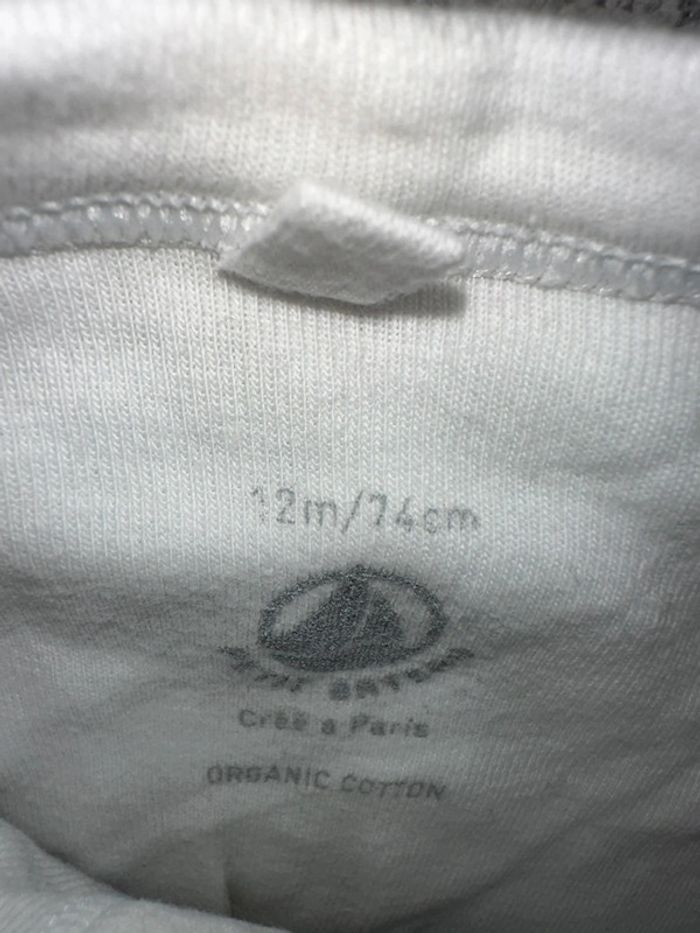 Robe blanche à cœurs rouge Bodie intégré Petit Bateau - photo numéro 3