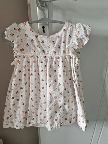 Robe manche courte 12 mois