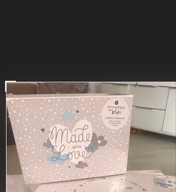 Coffret  naissance welcome atmosphera  neuf