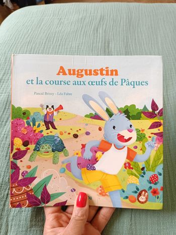 Livre Auguste et la course aux œufs de Pâques