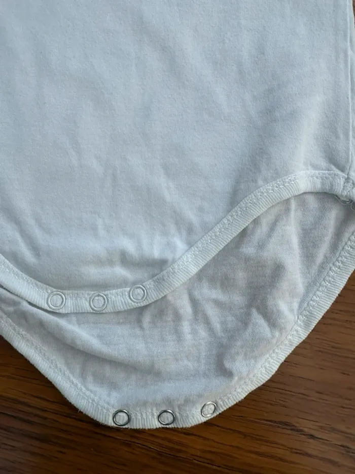 Lot de 2 bodies blanc zeeman 3 ans - photo numéro 7