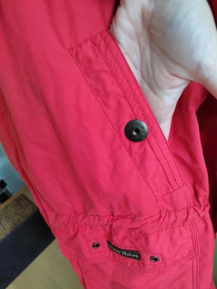 Parka rouge K-Way Nature t. L - photo numéro 3
