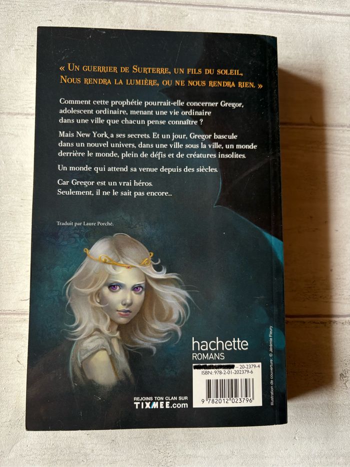 Gregor tome 1 Suzanne Collins - photo numéro 2