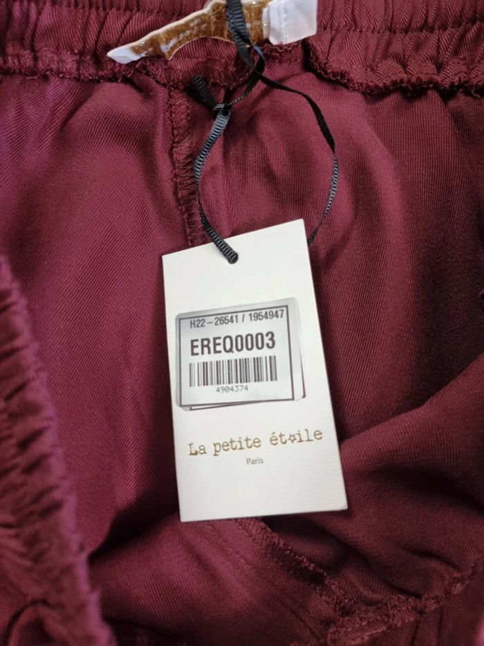 La Petite Etoile pantalon droit Snoop prune * Taille 3 * - photo numéro 7