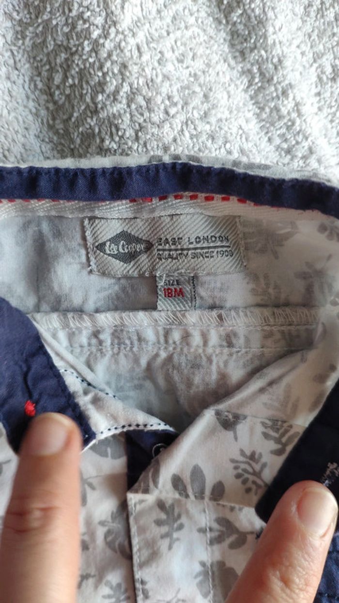 Chemise Lee coiuper 18 mois - photo numéro 2