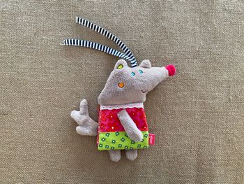 Livre d'éveil tissu souris Babysun