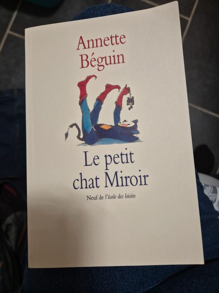 Livre le petit chat miroir