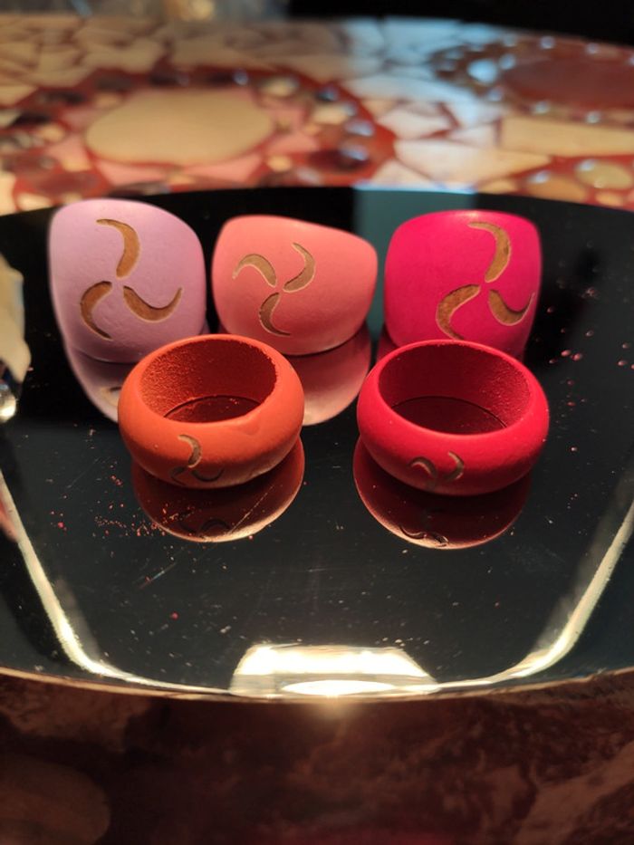 Lot de 5 bagues - photo numéro 2