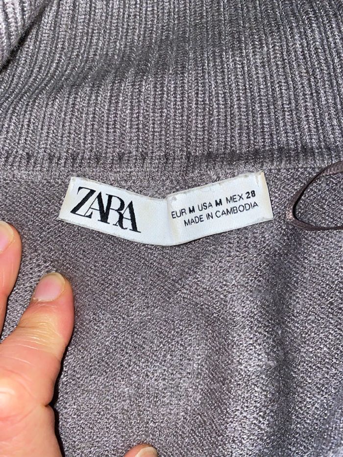 Superbe Pull ZARA Oversize Col V Taille M Et Plus - photo numéro 11