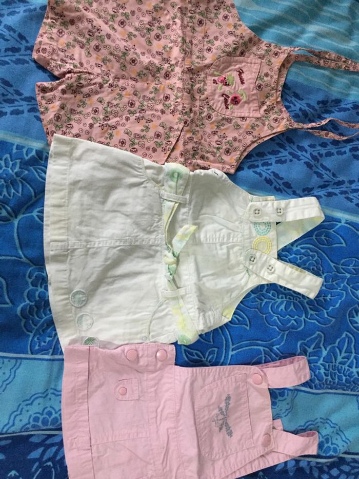 lot robe / salopette été 6 mois