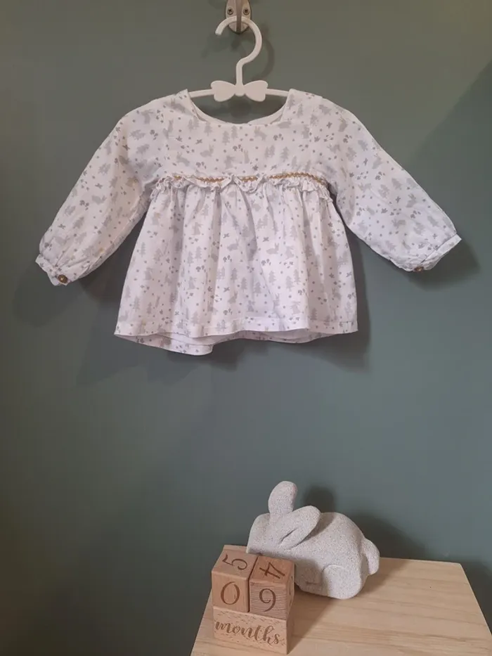 Blouse - Orchestra X Pomme Framboise - 9 mois