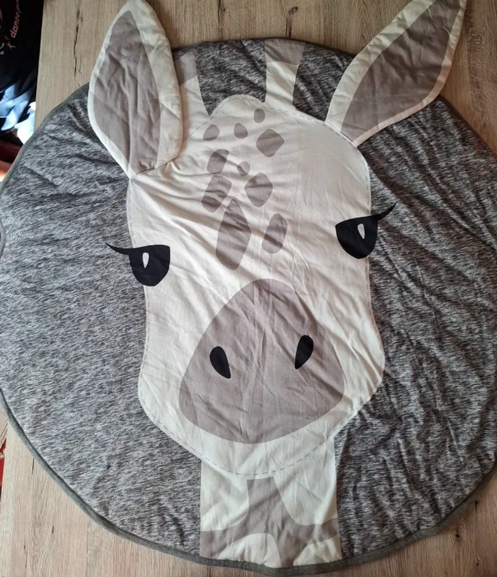 Tapis de jeu girafe