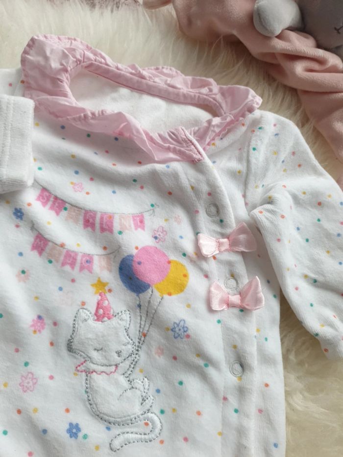 Grenouillères 1 mois fille - photo numéro 3