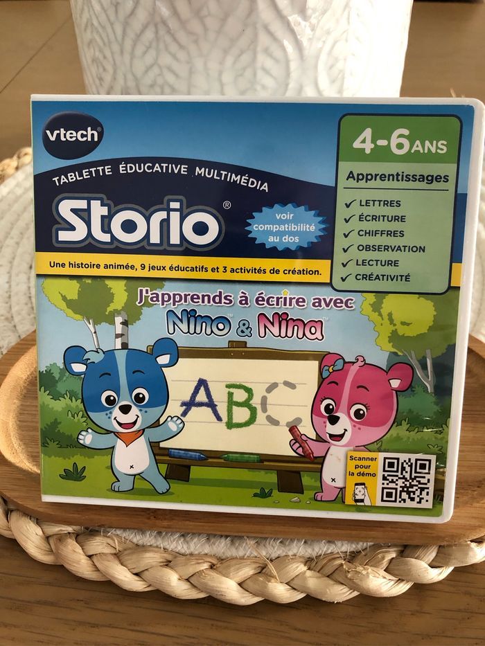 Jeu storio - Nino et Nina, j’apprends à écrire - photo numéro 2