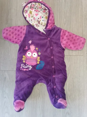 Combipilote fille 3 mois petit béguin