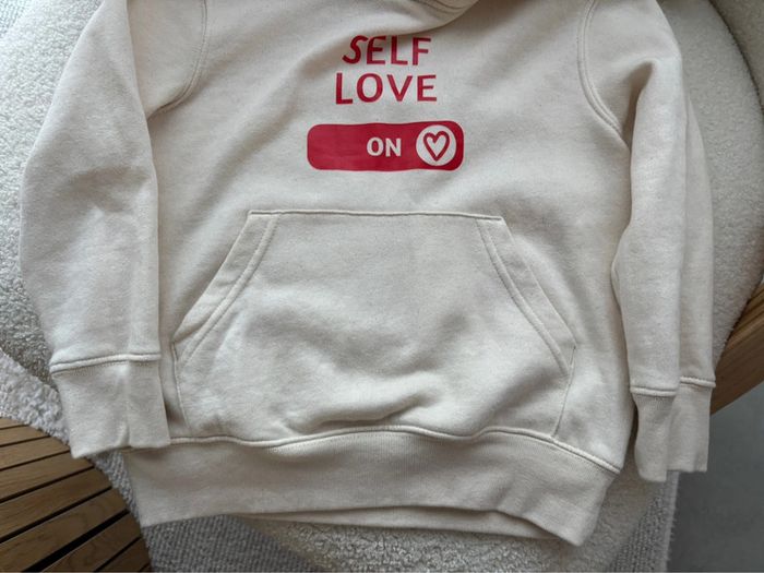 Sweat self love 5/6 ans mixte - photo numéro 3