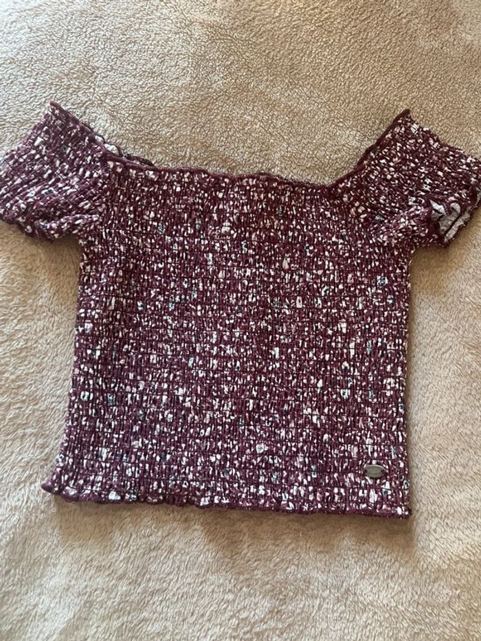 Top smocké Pull&Bear – Taille S