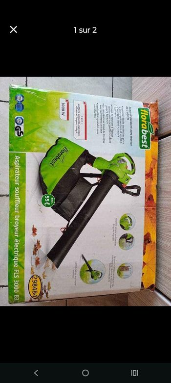 Aspirateur broyeur
