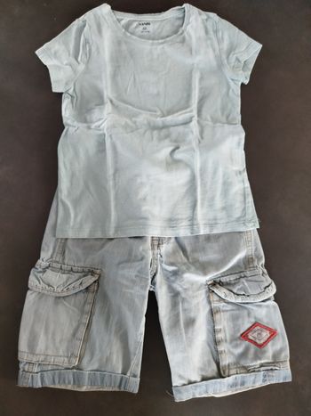 Bermuda et tee shirt 