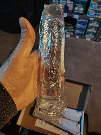 Sextoy transparent silicone femme 
