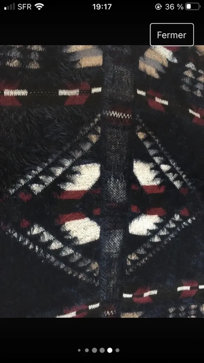 Magnifique poncho en taille unique en excellent état tout doux tout chaud - photo numéro 4