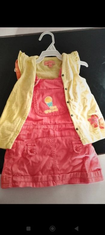 Robe et veste sans manches