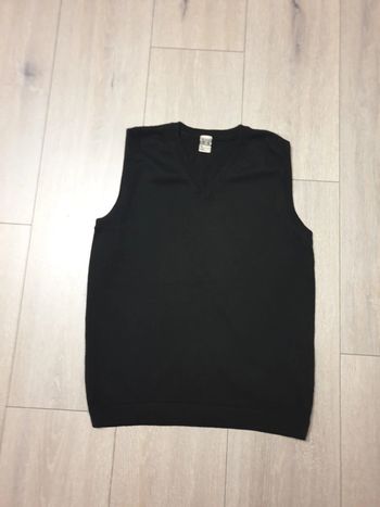Pull sans manche noir. Garçon 10 ans. Marque Tape a l oeil