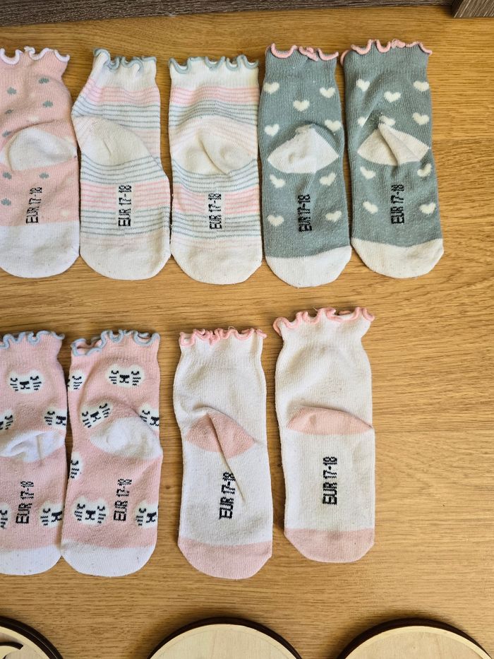 Vêtement Bébé Fille - Chaussettes - Taille 17/18 - photo numéro 6