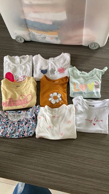 Lot 8 tee shirt manches courtes