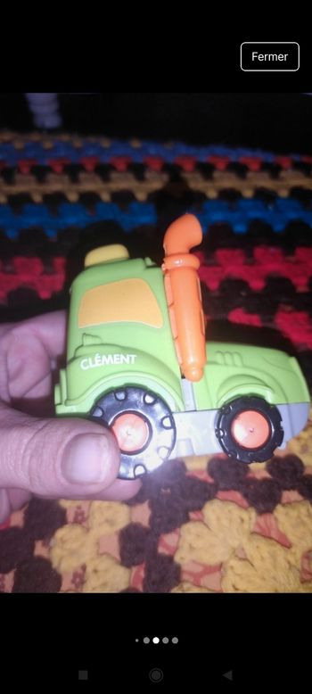 Clément tracteur des champs VTech j1