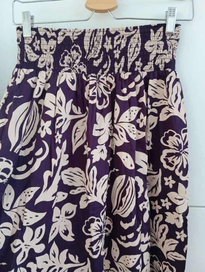 Jupe midi creative handicrafts x monoprix taille XS - photo numéro 3
