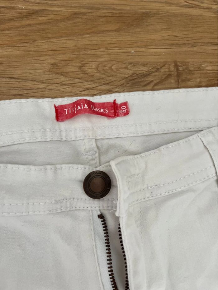 Short blanc femme - photo numéro 2