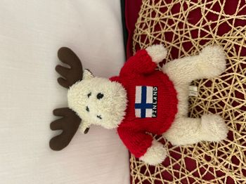 Peluche Élan souvenir de Finlande Allan Flink