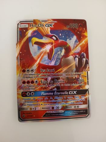 Carte pokémon Ho-oh