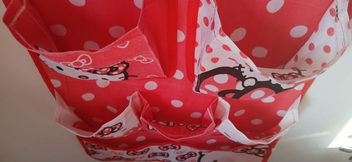 Toile rangement hello kitty - photo numéro 4