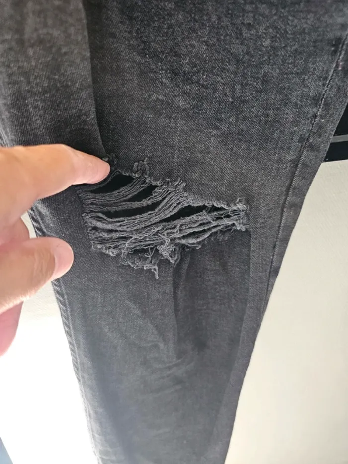 Jeans noir femme 56/58 grande taille / h&m - photo numéro 8