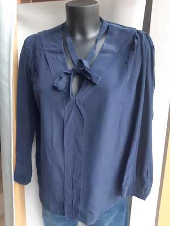 Sandro blouse en soie taille 40/42