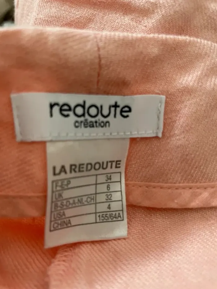 Short rose La Redoute taille 34 - photo numéro 3