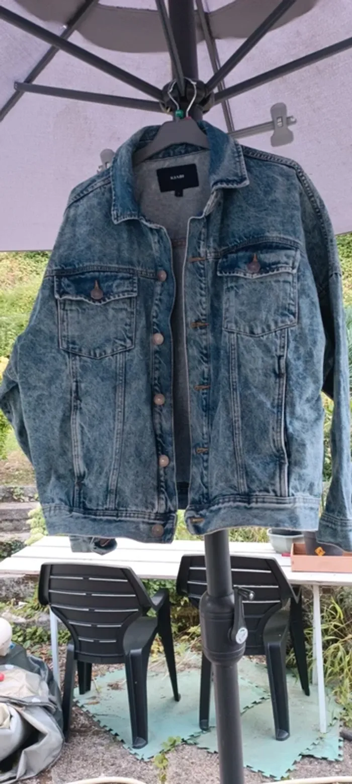 Veste en jean homme