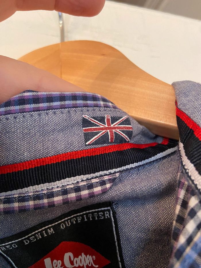 Chemise à carreaux neuve Lee Cooper fille taille 14 ans - photo numéro 7