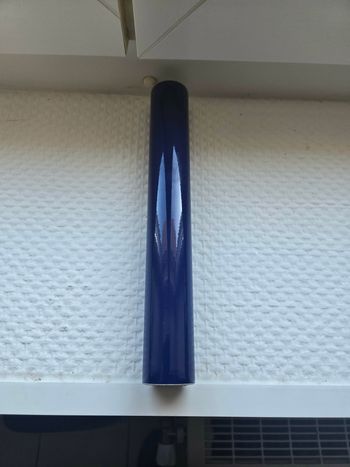 Film adhesif permanent bleu foncé pour machine de découpe