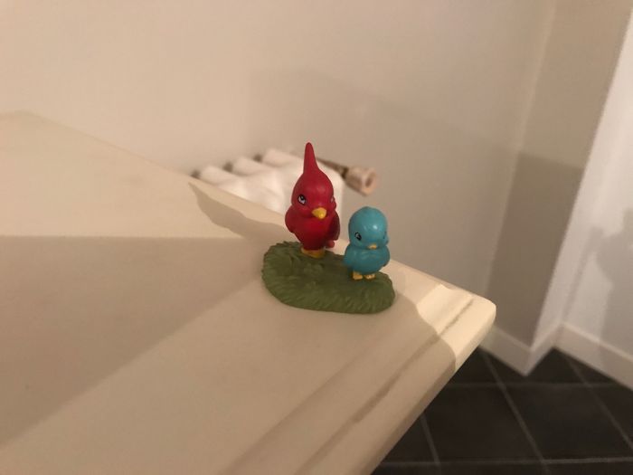 Figurine oiseaux aurore la belle au bois dormant