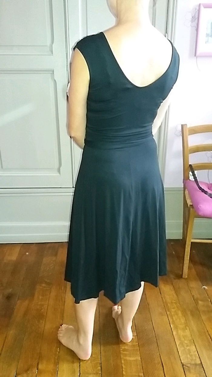 Robe femme noire caroll - photo numéro 2