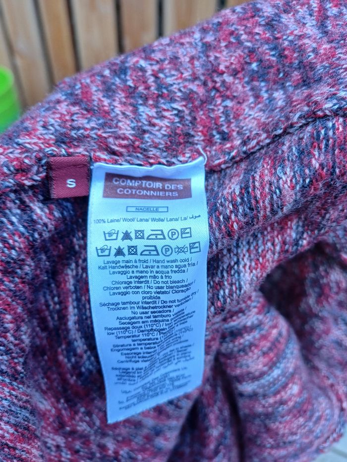 Jolie gilet en laine Comptoir des Cotonniers taille S - photo numéro 9
