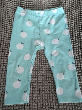 Très joli legging turquoise et blanc Tex
