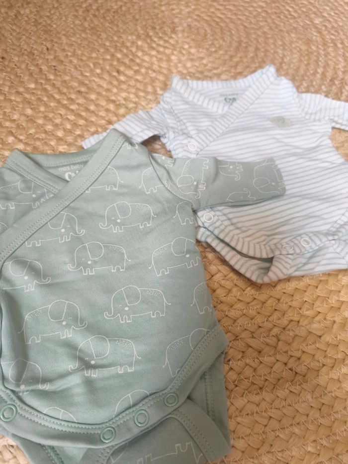 Lot de 2 bodys